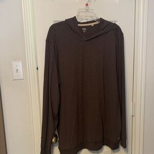 Men's Brown Hoodie Shirt